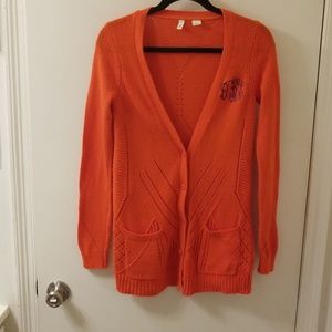 Women's Moth Cardigan sweater sz S